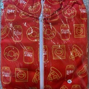 Coors Light Onesie Pajamas XL